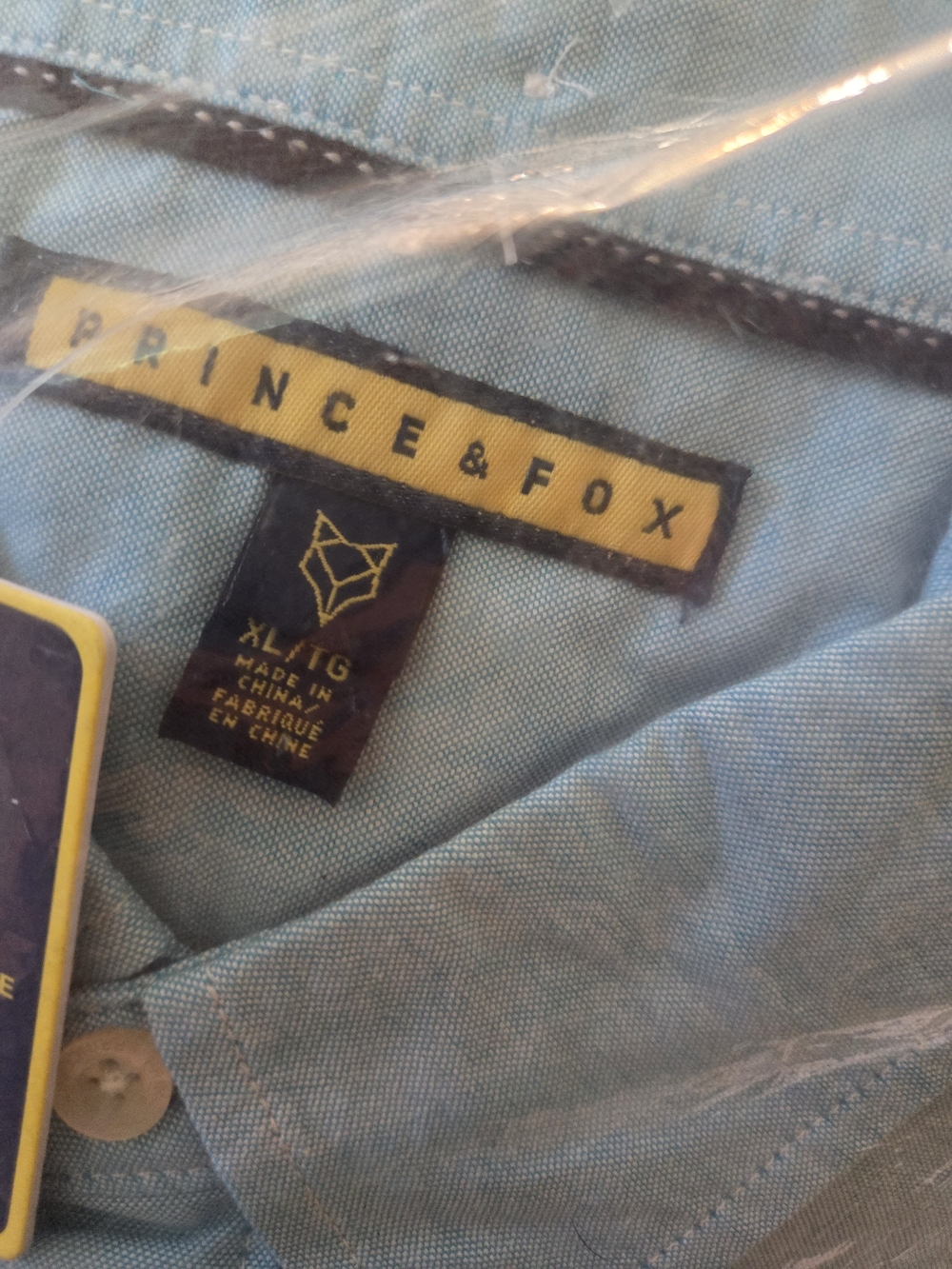 Prince & Fox Light Blue Button-Up Shirt